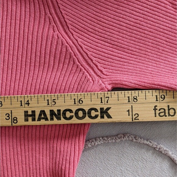 Style & Co Pink Pullover Sweater Petite Large (12-14) P Primrose NEW - Picture 7 of 9